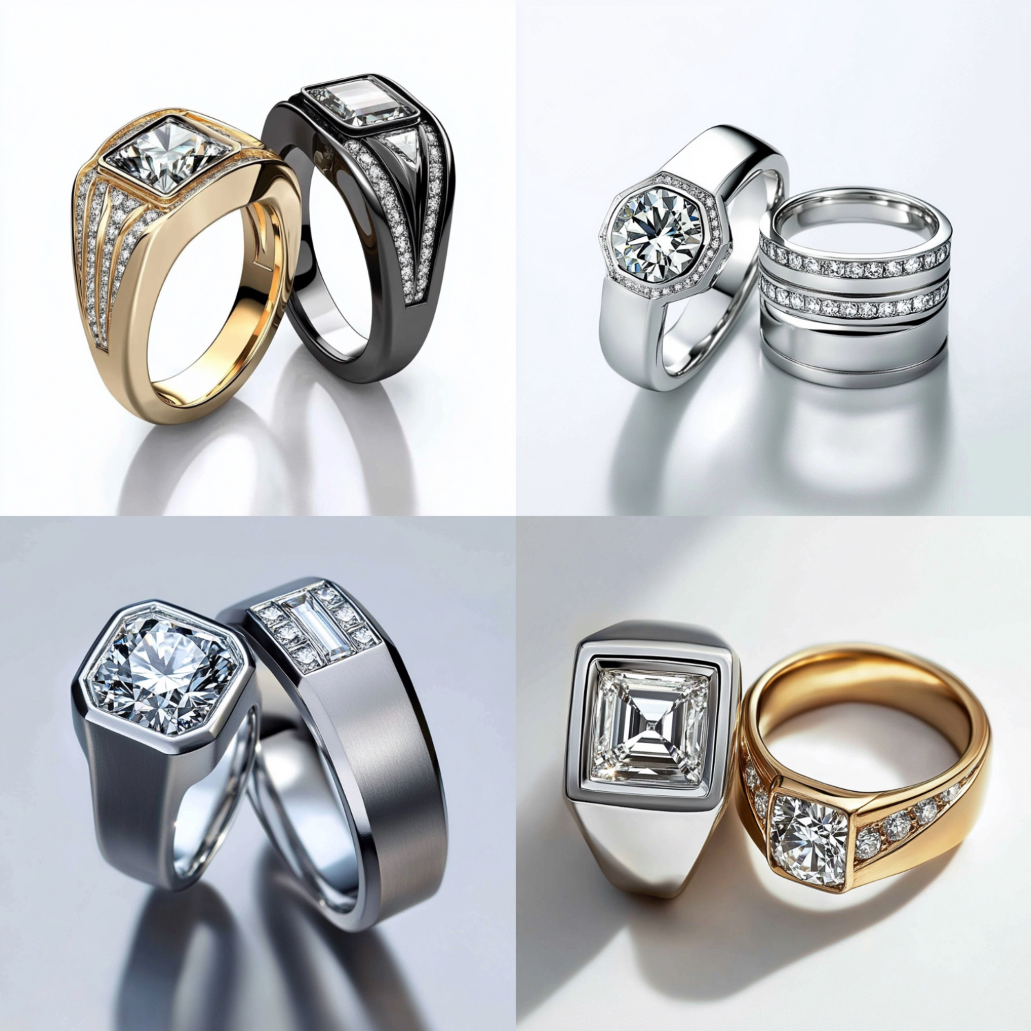 Men's Diamond Rings