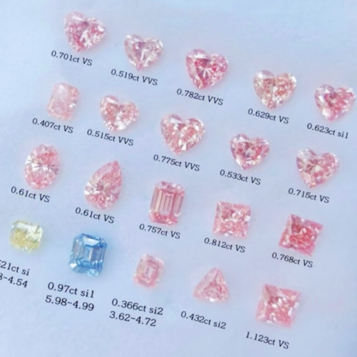 Fancy Color Loose Diamonds (Classic & Fancy Cuts)